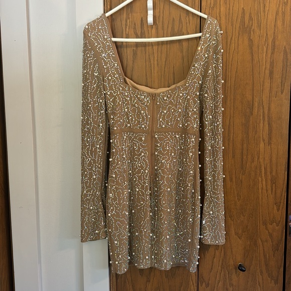 Hand beaded Homecoming Dress - Picture 4 of 8